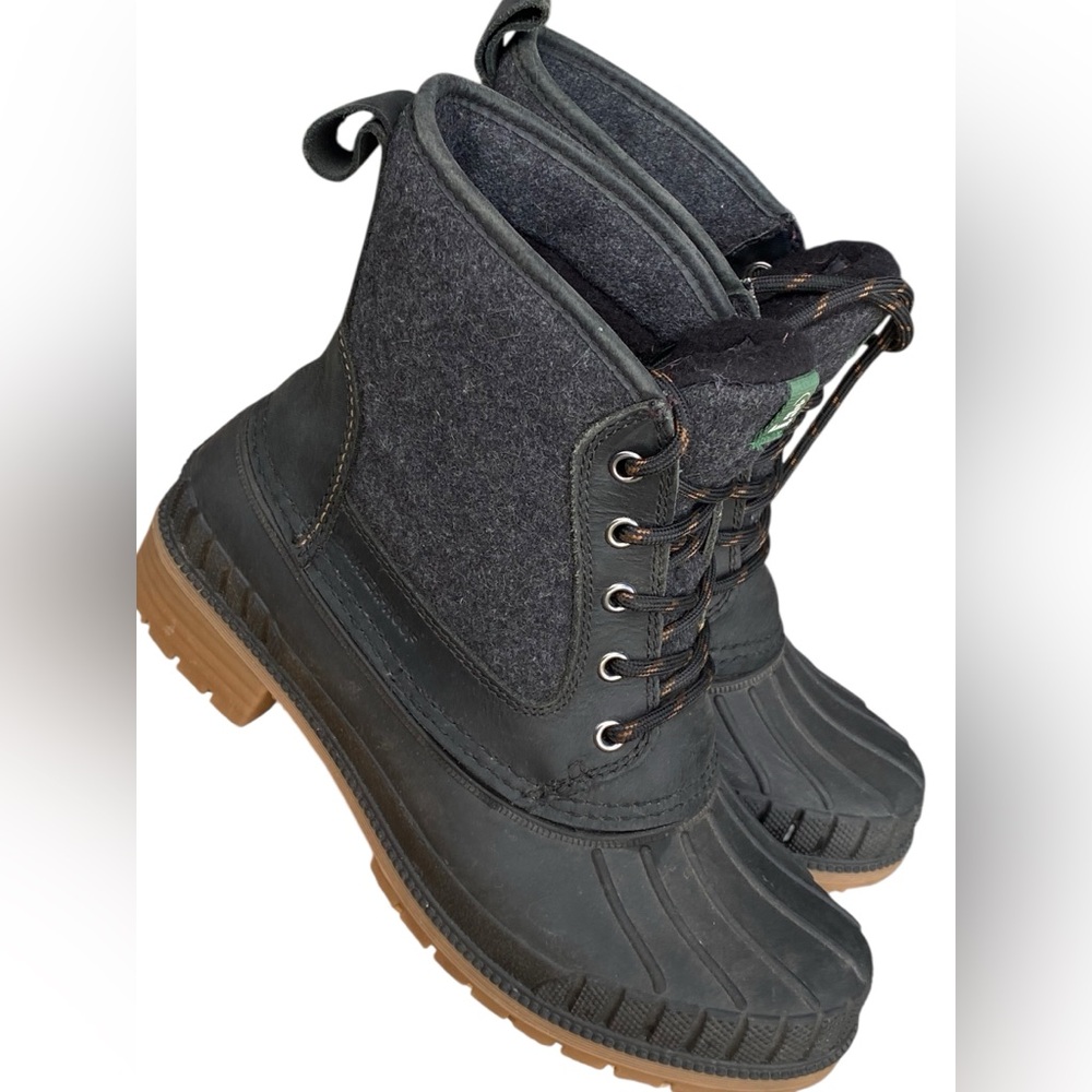Kamik Waterproof Insulated Leather Boots Size 8